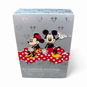 Vintage Reed & Barton Silver Plated Disney Mickey Mouse Child Baby Feeding Set